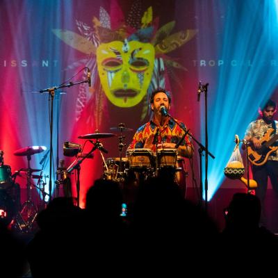 Le Tout Puissant Tropical Orchestra Festival Locombia 2022 Leo Bernard Valentin Jarry Allan Vivant