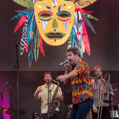 Le Tout Puissant Tropical Orchestra Pleins Feux Festival 2024 Leo Bernard Romuald Leroy